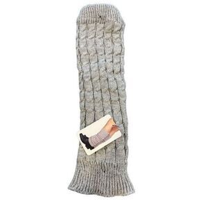 Boots Socks Knitted Crochet Fashion Leg Knee High socks